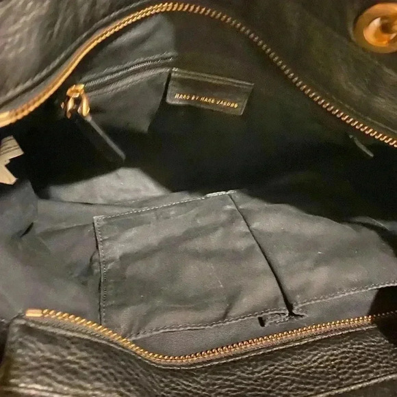 Marc by Marc jacobs black leather satchel bag - Picture 7 of 11